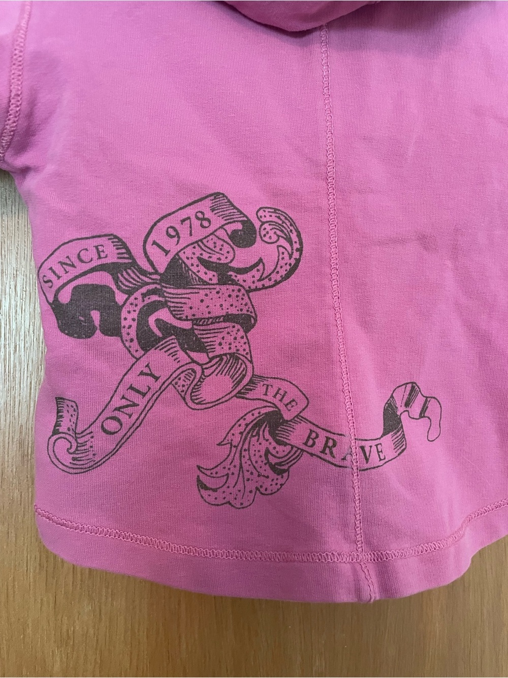 Diesel Baby 12mo Pink Zip Up Sweater - Picture 5 of 5